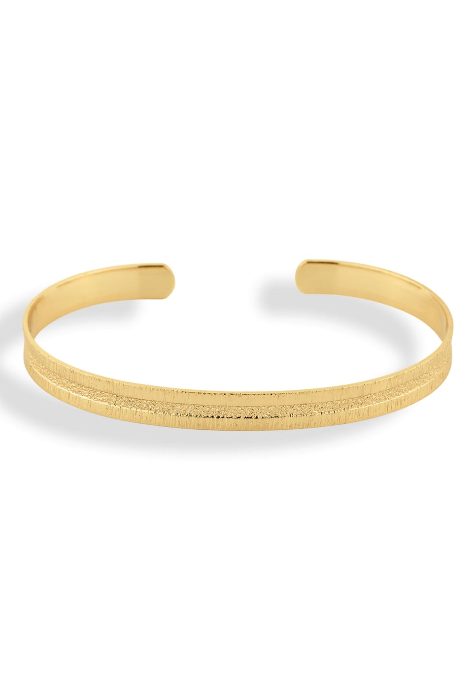 Bracelete Semijoia Fosco Dourado 18k