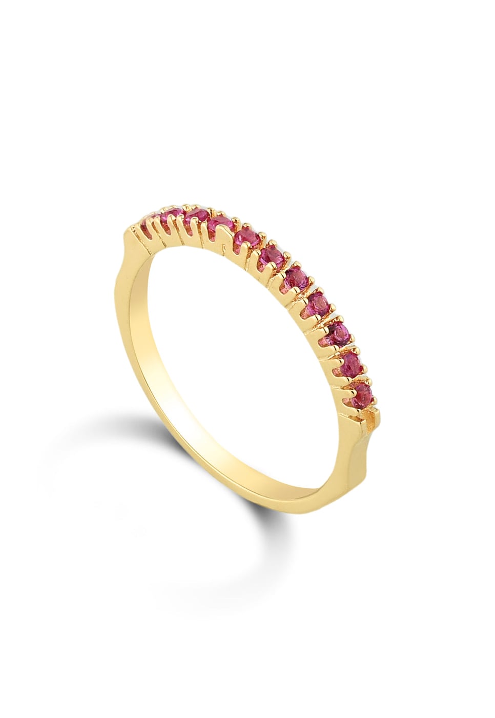 Anel Semijoia Cristal 18k